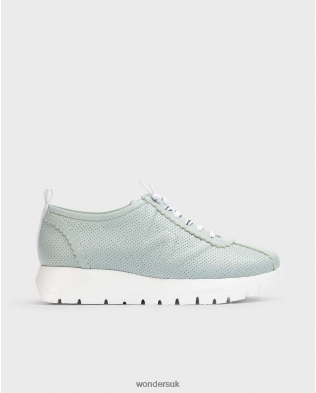 Footwear VZ2PD295 Women Wonders Aloe Blue Star Sneaker
