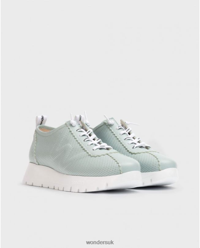 Footwear VZ2PD295 Women Wonders Aloe Blue Star Sneaker