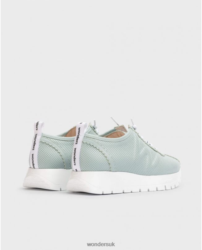 Footwear VZ2PD295 Women Wonders Aloe Blue Star Sneaker
