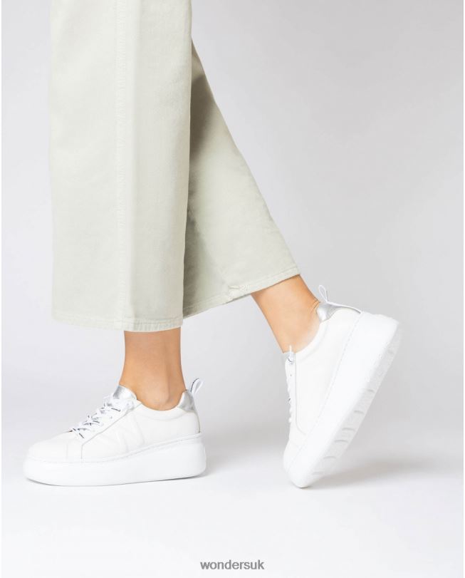 Footwear VZ2PD336 Women Wonders Off White/Pl Dorita Moccasin