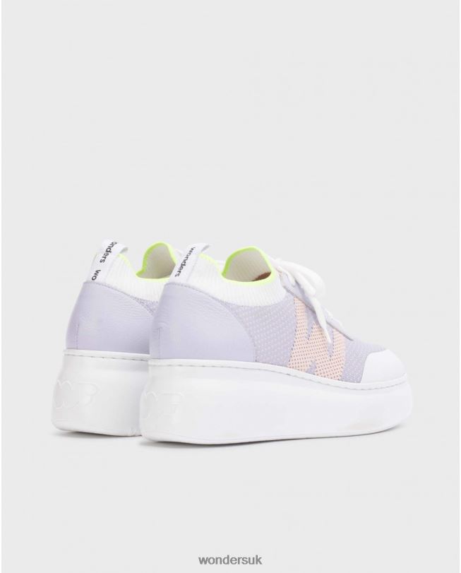 Footwear VZ2PD93 Women Wonders Lavender Violet Kiwi Sneaker