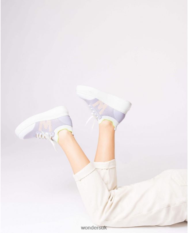 Footwear VZ2PD93 Women Wonders Lavender Violet Kiwi Sneaker