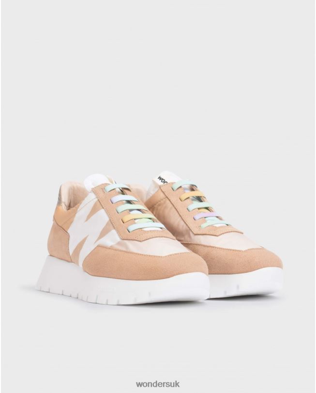 Footwear VZ2PD96 Women Wonders Natu/Sandd Brown Odisei Sneaker
