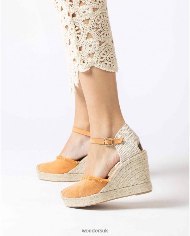 Footwear VZ2PD133 Women Wonders OrangeGael Sandal