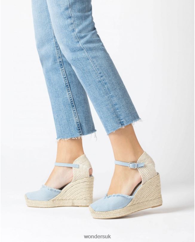 Footwear VZ2PD134 Women Wonders Bluette Blue Gael Sandal