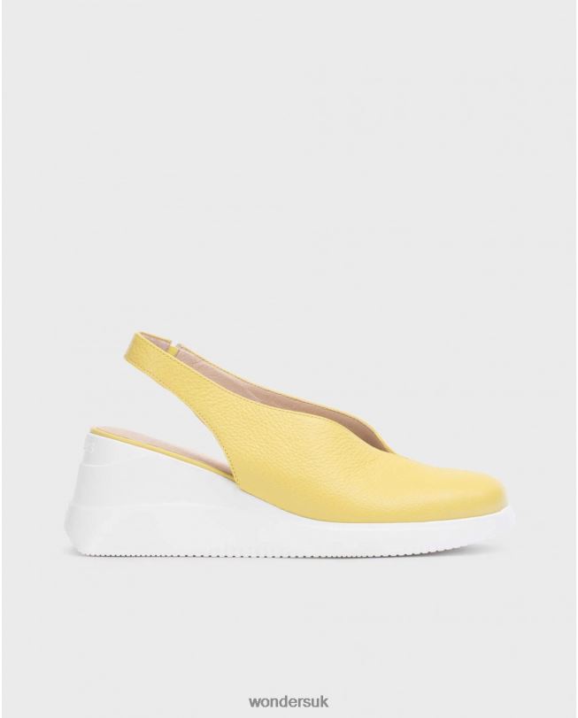 Footwear VZ2PD153 Women Wonders Lima Lime Green Walter Wedge Shoe