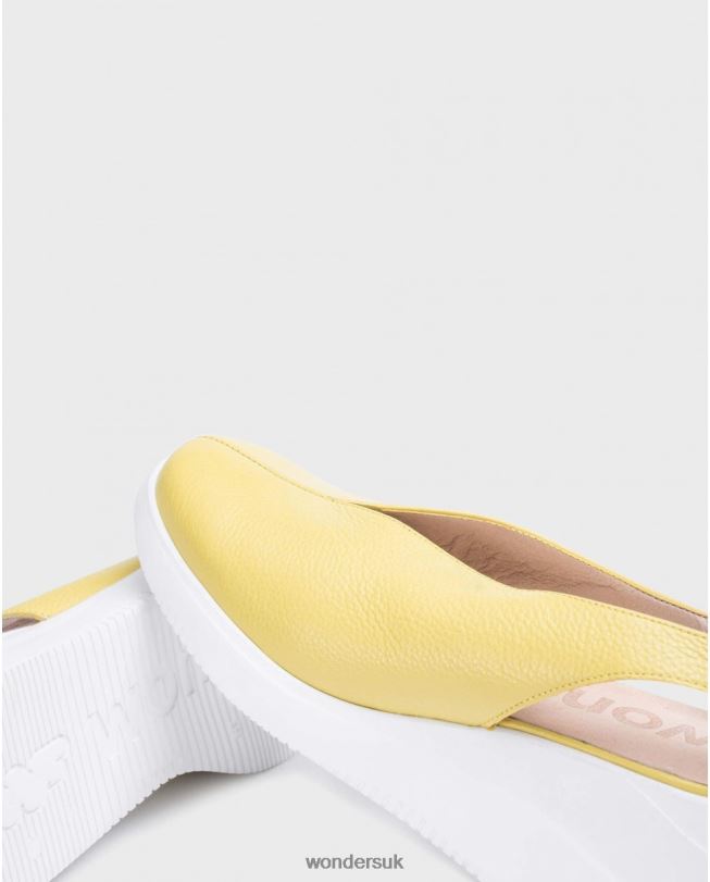 Footwear VZ2PD153 Women Wonders Lima Lime Green Walter Wedge Shoe