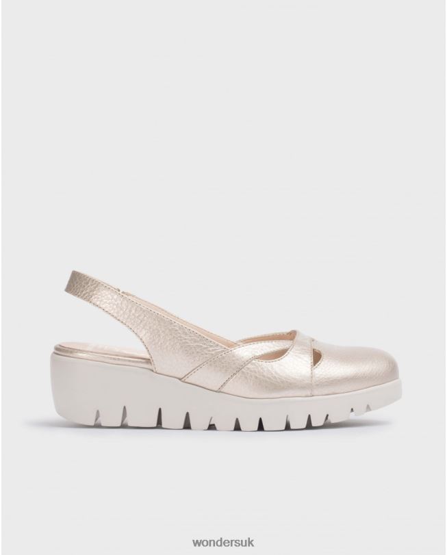 Footwear VZ2PD226 Women Wonders Platino Gold Sevilla Shoe
