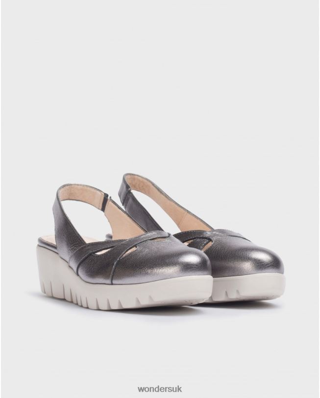 Footwear VZ2PD227 Women Wonders Plomo Grey Sevilla Shoe