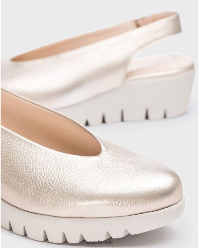 Footwear VZ2PD345 Women Wonders Platino C-33152