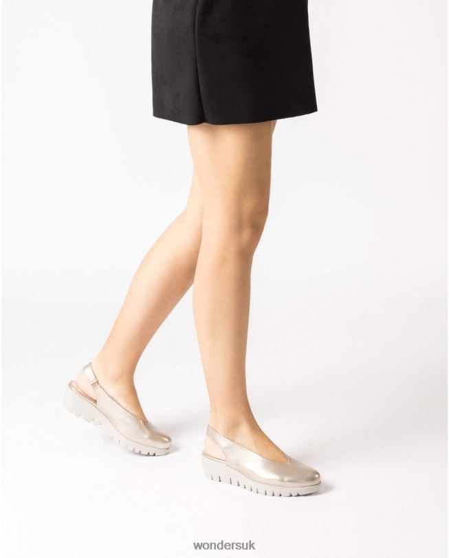 Footwear VZ2PD345 Women Wonders Platino C-33152