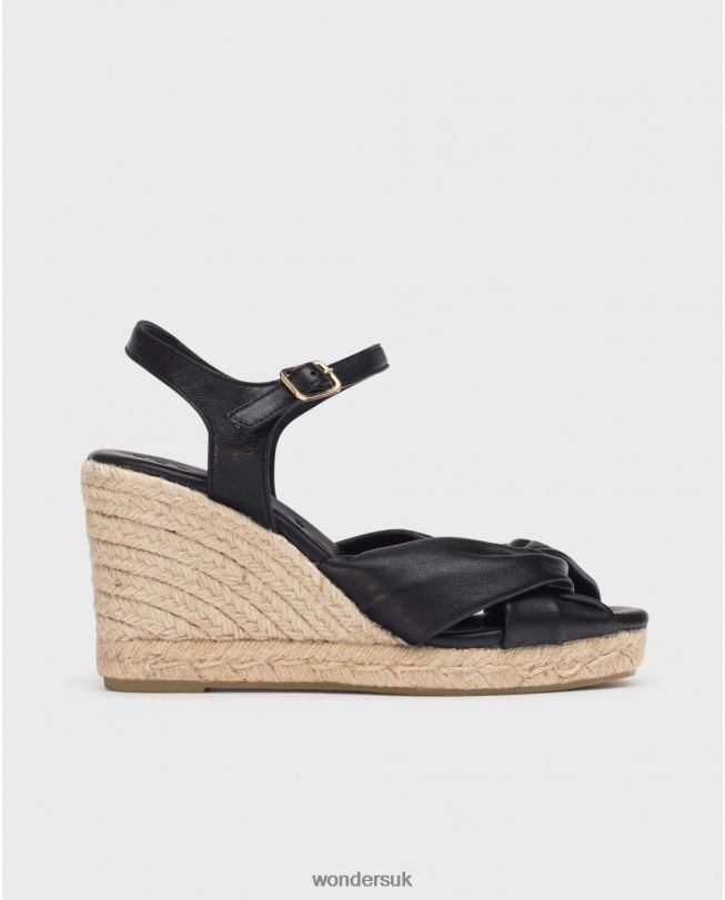 Footwear VZ2PD44 Women Wonders Negro Black Anuk Sandal