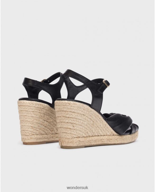 Footwear VZ2PD44 Women Wonders Negro Black Anuk Sandal