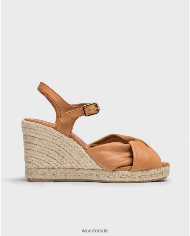 Footwear VZ2PD45 Women Wonders Camel Brown Anuk Sandal