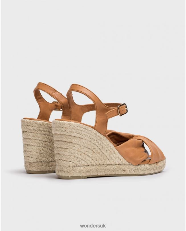 Footwear VZ2PD45 Women Wonders Camel Brown Anuk Sandal