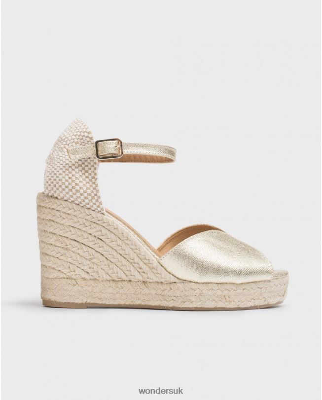 Footwear VZ2PD53 Women Wonders Platino Ibis Jute Sandal