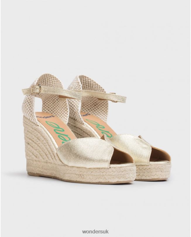 Footwear VZ2PD53 Women Wonders Platino Ibis Jute Sandal