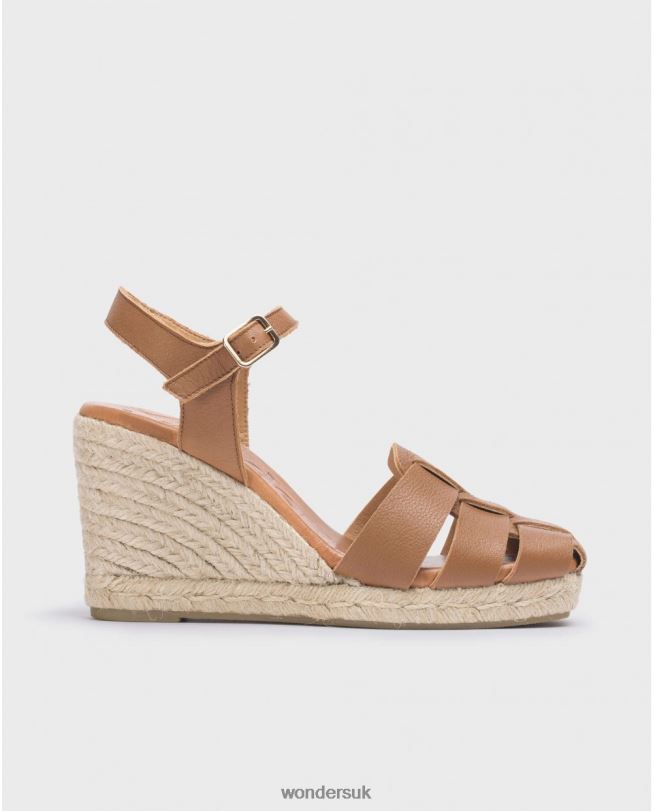 Footwear VZ2PD84 Women Wonders Camel Brown Bora Bora Espadrilles