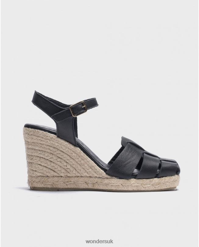Footwear VZ2PD85 Women Wonders Negro Black Bora Bora Espadrilles