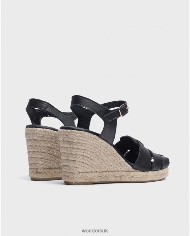 Footwear VZ2PD85 Women Wonders Negro Black Bora Bora Espadrilles