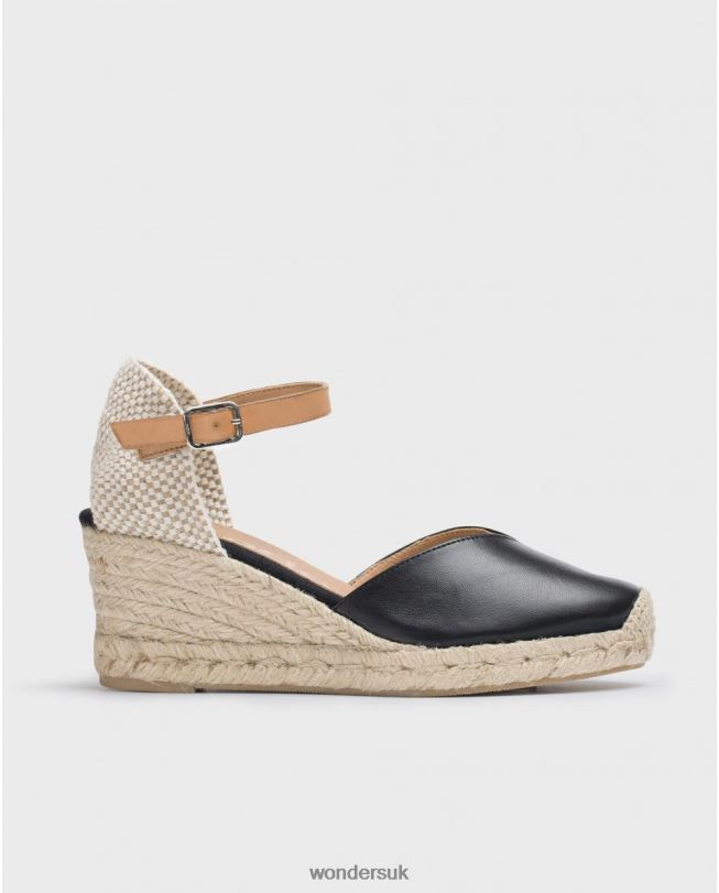 Footwear VZ2PD88 Women Wonders Negro Black Lexi Espadrilles