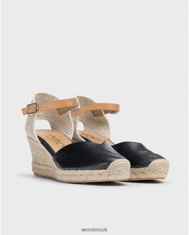 Footwear VZ2PD88 Women Wonders Negro Black Lexi Espadrilles