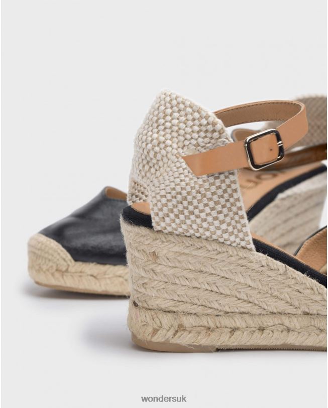 Footwear VZ2PD88 Women Wonders Negro Black Lexi Espadrilles